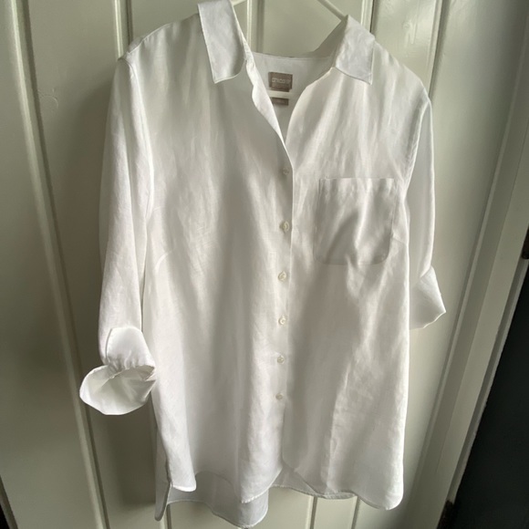 Linen Button Down - Picture 2 of 8
